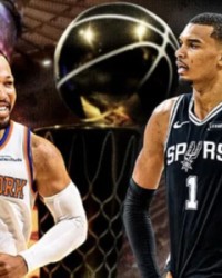 NBA总决赛 尼克斯队先下一城|马刺|布伦森|文班亚马|圣安东尼奥马刺队|纽约尼克斯队_新浪体育_新浪新闻